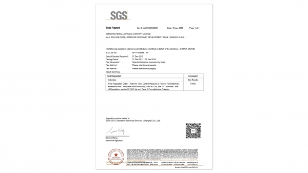 Test & Certifications – RM RenewMaterial